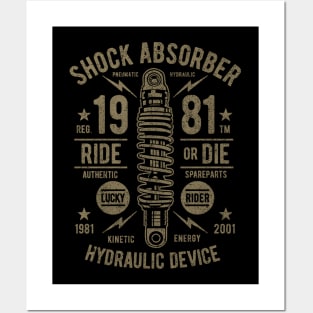 Shock Absorber Posters and Art